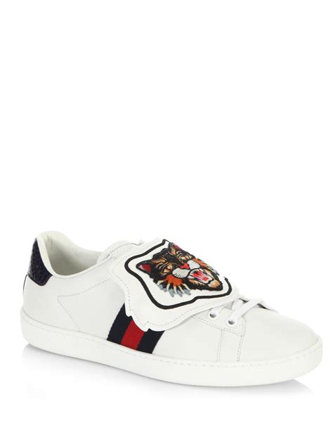 gucci lion shoes|authentic gucci shoes for sale.